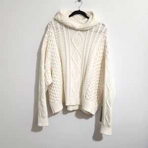 FEAR OF GOD ESSENTIALS Cable Knit Hoodie